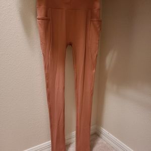 Gymshark Sculpt Leggings Small Deep Blush